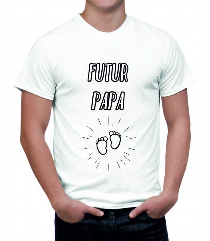 Papa De Sucre | T-shirt Papa Et Futur Papa - Livraison 24h
