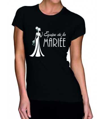 T-shirt femme EVJF Mariée