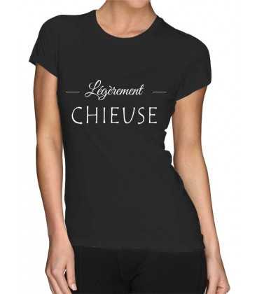 T-shirt femme  Légèrement Chieuse