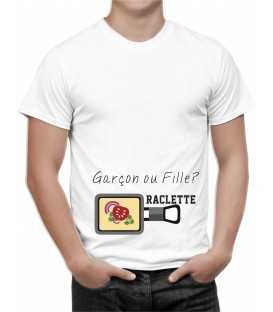 T-shirt homme Humour Raclette