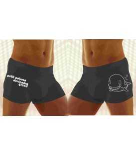 Boxer Homme Humour petit poisson deviendra grande