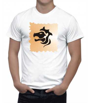 T-shirt Homme Horoscope Lion