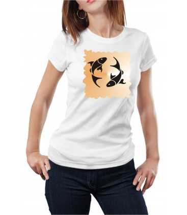 T-shirt femme Horoscope Poisson