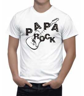 T-shirt Homme  Papa Rock