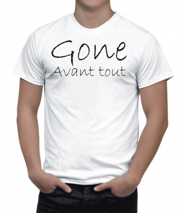 T-shirt Homme gone avant tout