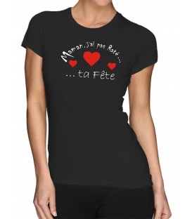 T-shirt femme fête maman