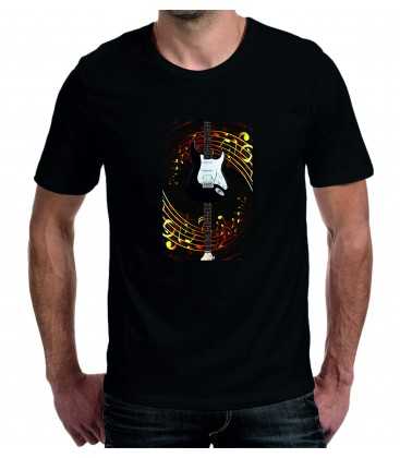 T-shirt homme guitare Gino