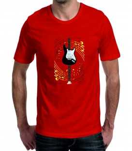 T-shirt homme guitare Gino