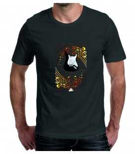 T-shirt homme guitare Gino