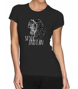 T-shirt femme modèle Indian Style