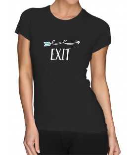 T-shirt femme modèle Exit