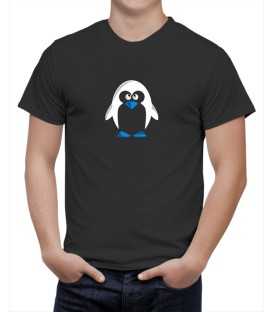 T-shirt homme modèle pingouin