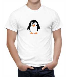 T-shirt homme modèle pingouin