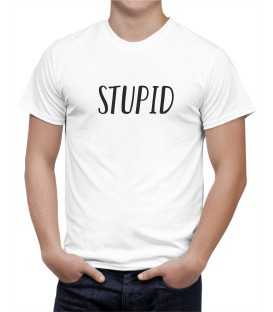 T-shirt homme modèle Stupid