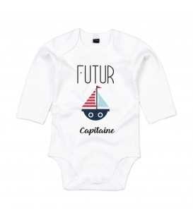 Body Bébé Futur Capitaine