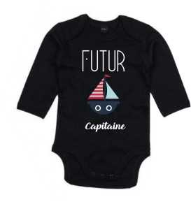 Body Bébé Futur Capitaine