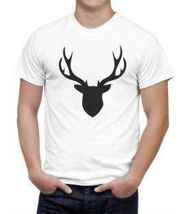 T-shirt homme Tête de Cerf