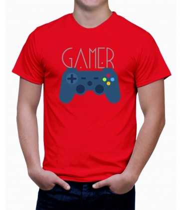 T-shirt homme Ordinateur Gamer Manette de Jeux Vidéo
