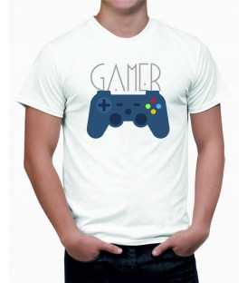 T-shirt homme Ordinateur Gamer Manette de Jeux Vidéo