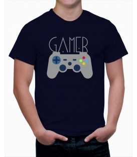 T-shirt homme Ordinateur Gamer Manette de Jeux Vidéo