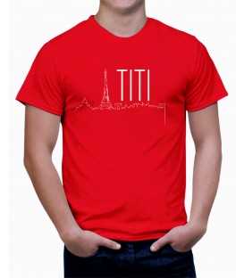 T-shirt homme Titi Parisien Silhouette Paris